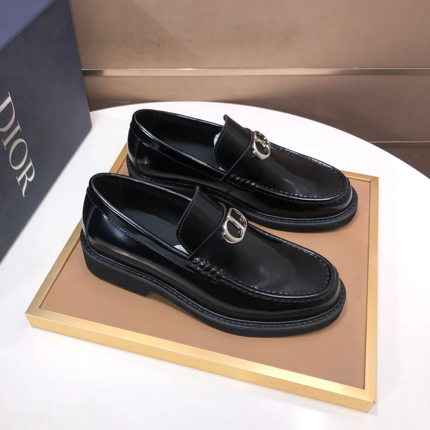 Men's shoes 💰680💶[Dior] (water-dyed cowhide lining) Dior original 1:1 high-quality factory, imported original materials, imported raw cowhide, water-dyed cowhide lining, original TPU outsole, code number: 39-44 (38.45 custom-made)